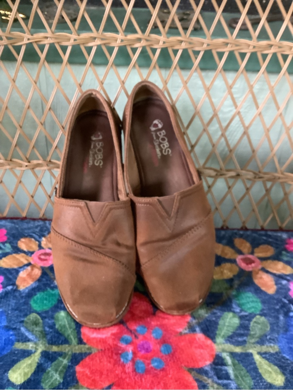 Bobs from Skechers Size 8 Chill Lugs brown slip on shoes - Picture 3 of 11